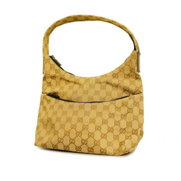 Gucci Handbags - GUCCI handbag GG canvas 001 3386 brown beige silver hardware ladies